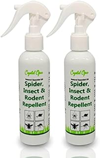 2 Pack Mouse, Spider, Rat & Insect Repellent Spray. Effective, Safe & Humane Peppermint, Lavender & Citronella Unique Blend. Deterrent for Pest, Bug, Rodent, Mosquito, Moth, Fly, Wasp, Ant & More.