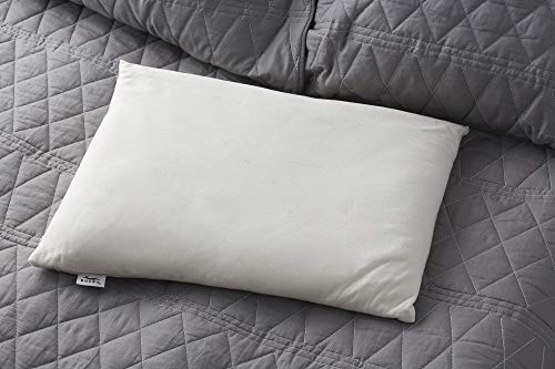Image of Bucky Natural Bedding Collection, Duo Quilted Pillow Cover, 20x15 inch, Quilted White