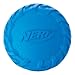 Nerf Dog Tire Ball Dog Toys with Interactive Squeaker, Lightweight, Durable and Water Resistant, 2.5 Inches, For Small/Medium Breeds, Two Pack, Blue and Green