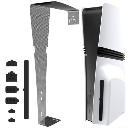 HomeVortex Protezione ottica per console PS5 Pro in PVC con design in silicone, accessori per console di gioco PS5 Pro