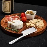 WAGENSTEIGER 100% Stainless Steel Butter Knife Spreader, Cocktail Cheese Knife for Condiments, Jam, Pastry & Butter, Ergonomic Handle Design, Perfect for Cutting or Spreading Cheese & Butter
