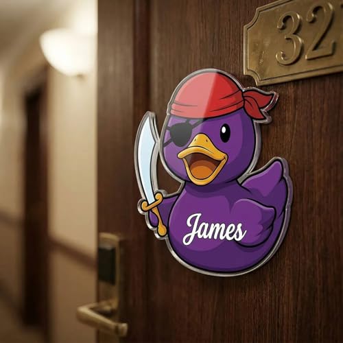 Imán Decorativo Personalizado Pato Cruise Corazón miniatura 6