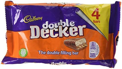 Cadbury Double Decker Chocolate Bar, 160 g