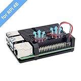 Geekworm Raspberry Pi 4 Computer Model B Armor Aluminum Alloy Case/Raspberry Pi...