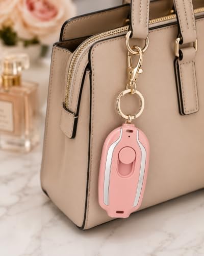 Pink Key Chain and Charger at the same time - 2