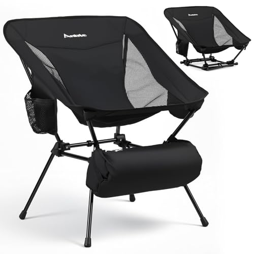 Anbte Extra Height & Width Portable Camping Chair, 400LBS...