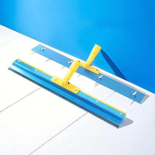 Image of Epoxy Floor Squeegee to Apply Heavy Coating Flooring Gear Metal Toothed Rake|Other Flooring|Home & Garden