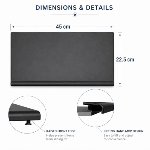 Plateau pour fauteuil roulant robuste et léger à surface durable - 7