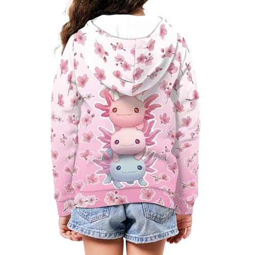 Image of Zipper Hoodie for Kids Full Zip Up Sweatshirt Active Coat Hooded Pullover with Pockets Size 6-16 Boys Girls