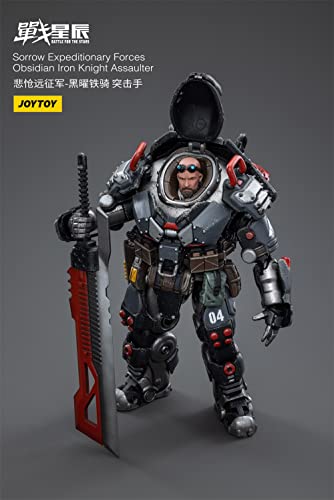 Hiplay Joytoy 1/18 Scale Science-Fiction Action Figures Full Set-Dark Source Battle For The Stars Series-Sorrow Expeditionary Forces Obsidian Iron Knight Assaulter #TOP4