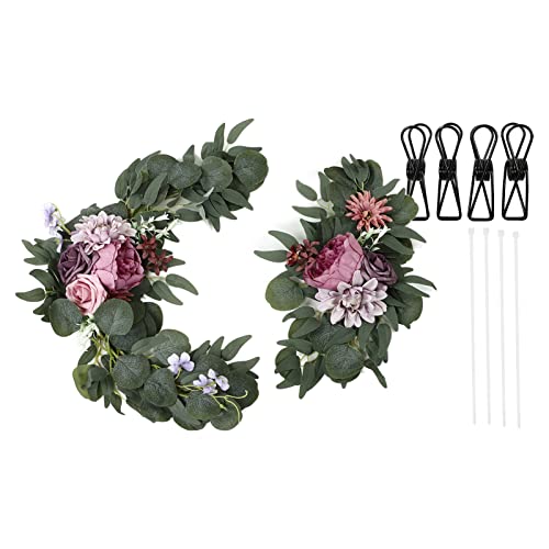 Signes de bienvenue de mariage plastique rose sans odeur - 6