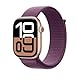 Apple Watch Band - Sport Loop - 46 mm - Pflaume - One Size (passt den meisten Handgelenken)