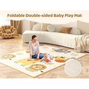 Baby playpen with mat 7159 extra large playpen for babies and toddler baby play yard with breathable mesh baby fence play sleep area for indoor outdoor  urban country home decor