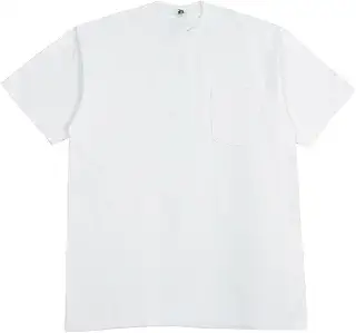 [ロサンゼルスアパレル] Tシャツ ポケット 6.5oz 1809GD 半袖 メンズ レディース Los Angeles Apparel 無地 ガーメントダイ ロスアパ クルーネック 春 夏 [並行輸入品]