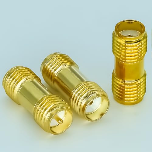 3PCS SMA Barrel Adapter Connector Antena miniatura 1