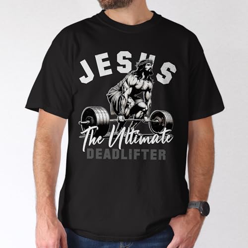 Christian Deadlift Shirt – Religious T-Shirt – The Ultimate Deadlifter Shirts – Christians Gifts2