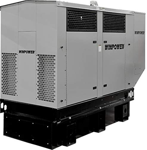 Winco Generators DR45F4 WINPOWER Industrial Diesel Generator, FTP N45 SM1 Engine, Deep Sea 7310 MKII Controller, 1800 RPM Speed, 45000 Watts, Battery Charger, Block Heater