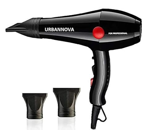 URBANNOVA Professional Stylish Hair Dryer For Womens And Men Hot And Cold DRYER (2000 W BLACK)