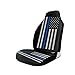 Produktbild Sobre-mesa Police Lives Matter Dünne Blaue Linie Flagge Sitzbezug Set Passend für die meisten Geländewagen LKWs Van Limousine 1Pcs / 2Pcs