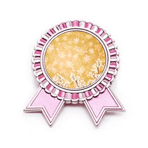 Broche blanche pétale du Japon Rose M pour rehausser une tenue terne