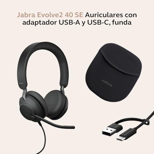 Jabra Evolve2 40 SE USB CA MS Stéréo - vue 5