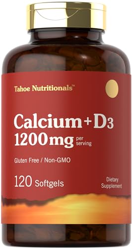 Carlyle Calcium 1200 mg with Vitamin D3 | 120 Softgels