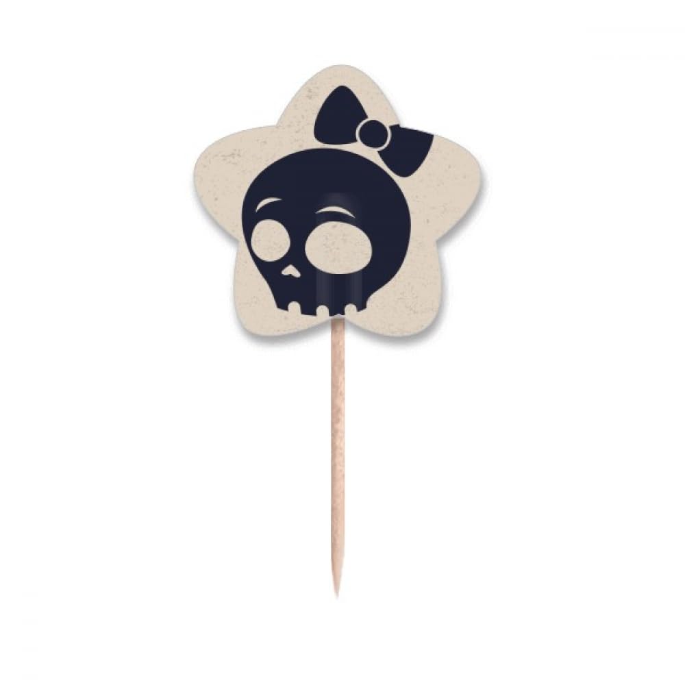 Halloween cure-dents drapeaux étoiles lable picks pour éviter les mains sales