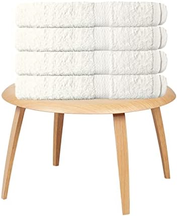 QAISIRIA Premium Bath Towel - 500 GSM 100% Egyptian Cotton Highly Absorbent and Quick Dry Extra Large Bath Sheet Super Soft Hotel Quality Towels (28 x 55 Inches, 4 Pack)