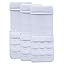 White, 1/2 Inch Spacing