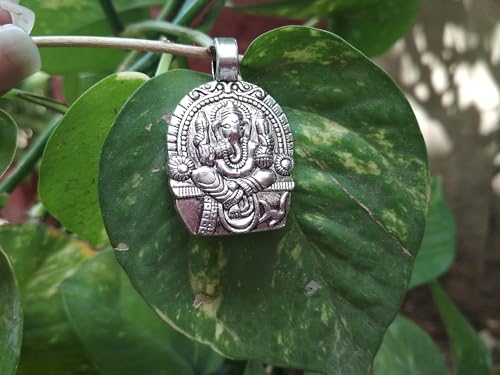 Hijet Ciondolo Ganesha, in metallo argentato