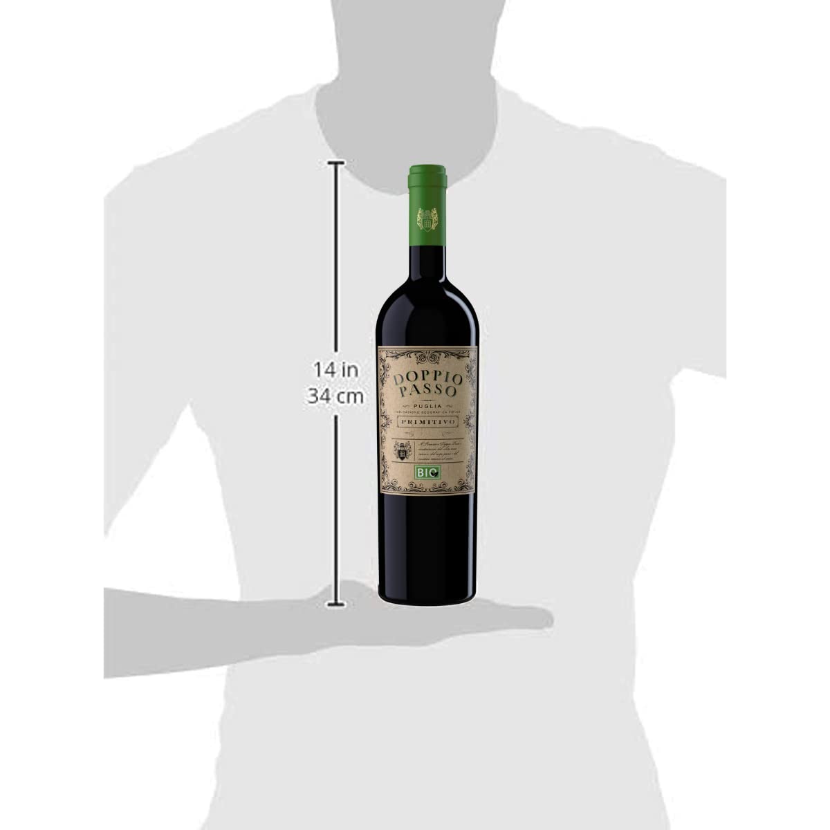 Doppio Passo Primitivo BIO, Rotwein Italien (6 x 0,75l)