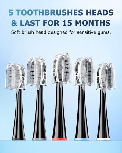 Oilsao ABB869 Electric Toothbrush With Water Flosser,Professional Flossing Toothbrush Oral Irrigator Toothbrush Combo 2-In-1 Brushing & Flossing thumb #6
