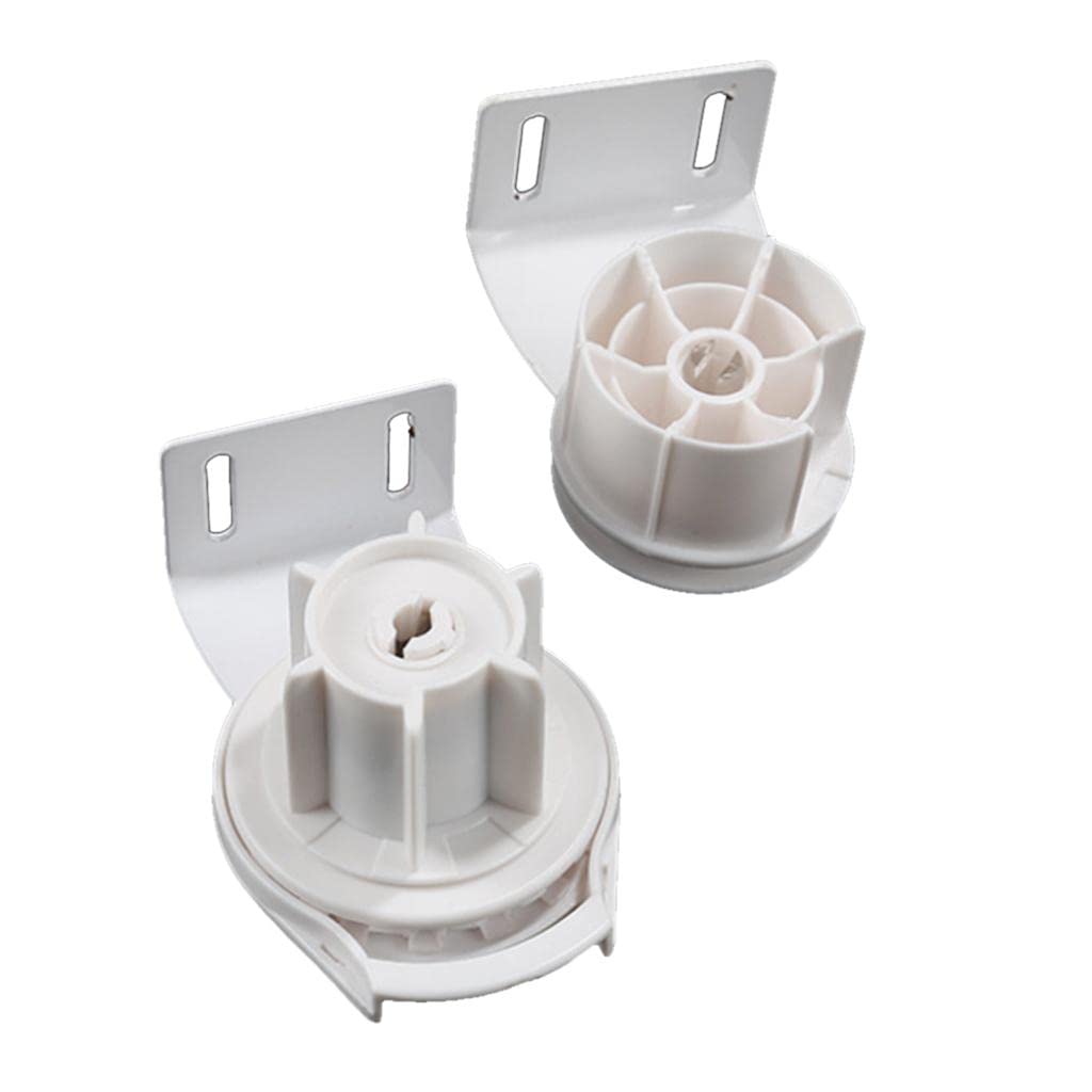 LOOM TREE® White Roller Blind Shade Clutch Bracket Replacement Parts Kits For 50mm Tube Window Treatments & Hardware | Blinds & Shades