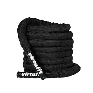 VirtuFit Battle Rope – Corde de fitness Pro – 9 m – Corde d&rsquo;entraînement – Corde de frappe