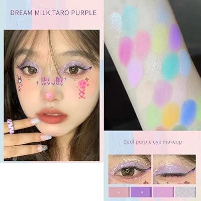 25 Color Rainbow Eyeshadow Palette - Matte & Shimmer Makeup Palette, Highly Pigmented Colorful Eyeshadows for Day & Night, Professional Bright Eyeshadow Palette
