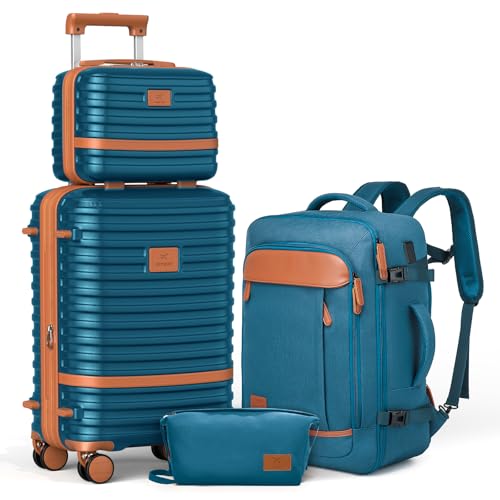 Joyway Expandable Carry-On Luggage Set with Spinner Wheels