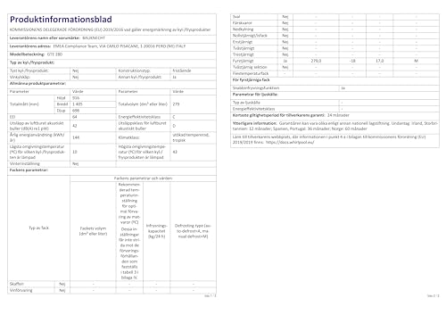 Foto von Bauknecht GTE 280 Gefriertruhe / 274 L / Space-Max/ Door Balance/ Supergefrierfunktion / Innenbeleuchtung/ Kindersicherung, Weiss