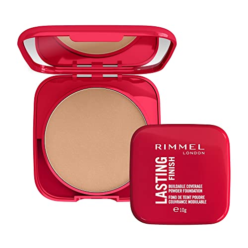 Rimmel London Lasting Finish Compact Foundation, 004 Rose Ivory, 7g
