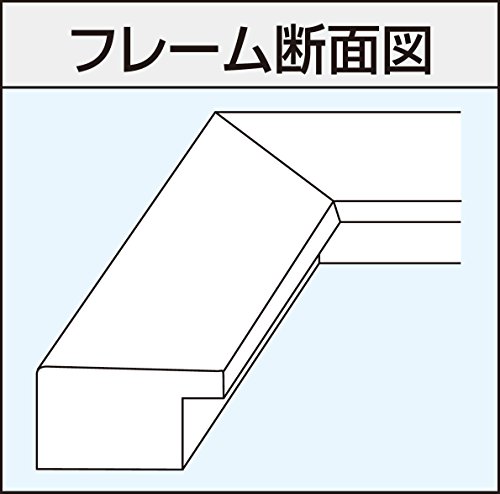 Nakabayashi Fu-DPW-A4-BR Digital Print Frame, A4, B5, Brown