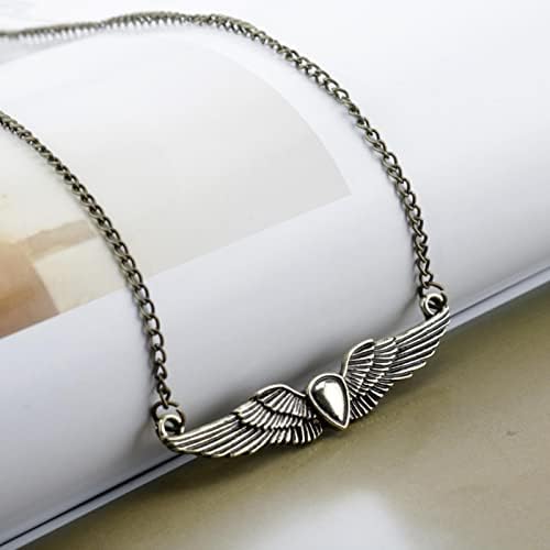 The Last Of Us Ellie Angel Wing Pendant Necklace Hot Game Firefly Badge Charm Jewelry Choker Statement Necklaces For Men Women