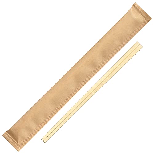 九州紙工 紙完封箸 100膳 FSCR認証(FSC-C126057)(包装紙)使用 クラフト 21p 植林元禄 個包装 楊枝なし 割り箸 衛生的 シンプル イベント テイクアウト お弁当 飲食店 FSK-6