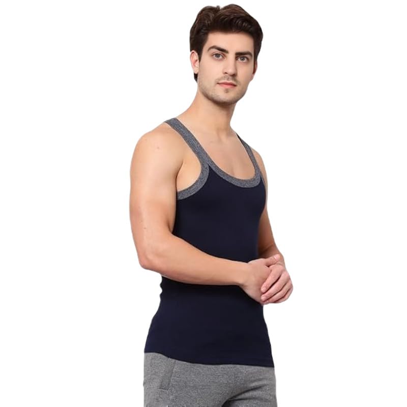 Image of INNERO Men's Gym Vest, Soft Cotton Vest Fot Men, (Pack of 1)