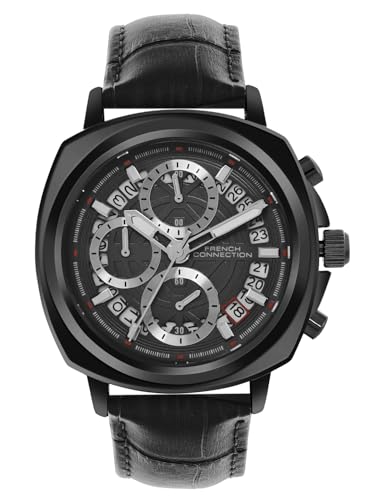 French Connection Analog Black Dial Mens Watch-FCF02BL (B0CZJ3FGX5) Amazon Price History, Amazon Price Tracker