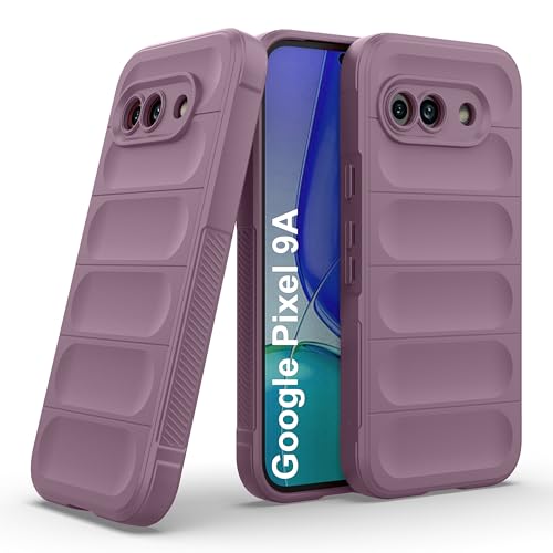 Image of amazon basics Back Case Cover for Google Pixel 9A | Compatible for Google Pixel 9A Back Cover | Liquid Silicon Magic Case with Camera Protection | Lavender