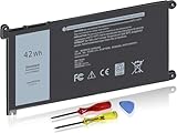 Shyarweyy 42Wh WDX0R P69G Battery for Dell Inspiron 7368 7378 7460 7579 7569 7570 7573 5568 5584 5570 5567 5368 5378 5575 5770 5775 Latitude 3189 3390 WDXOR P69G001 3CRH3 P75F P58F P66F and More