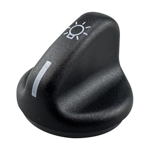 Qiqimingxin Headlamp Switch Knob Replacement Fit for Ford Explorer Sport Trac Ranger Fit for Mazda B4000 B2500 B2300 Fit for Mercury Mountaineer Replace F2DZ11666A F2DB-11666-ABW ABS Light Switch Knob