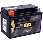 intAct - BATTERIA GEL PER MOTOCICLI Bike-Power GEL12-9-BS. Sostituisce YTX9, YTX9-BS. Batteria per moto 12V 8Ah 170A. Dimensioni: 150x87x105 mm. Con una potenza di avviamento superiore del 30%.