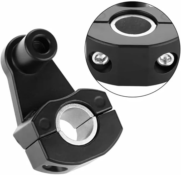 1ペア 22mm 28mm ユニバーサル オートバイハンドルバーライザークランプ ハンドルバーホルダークリップアダプターパーツ ハン