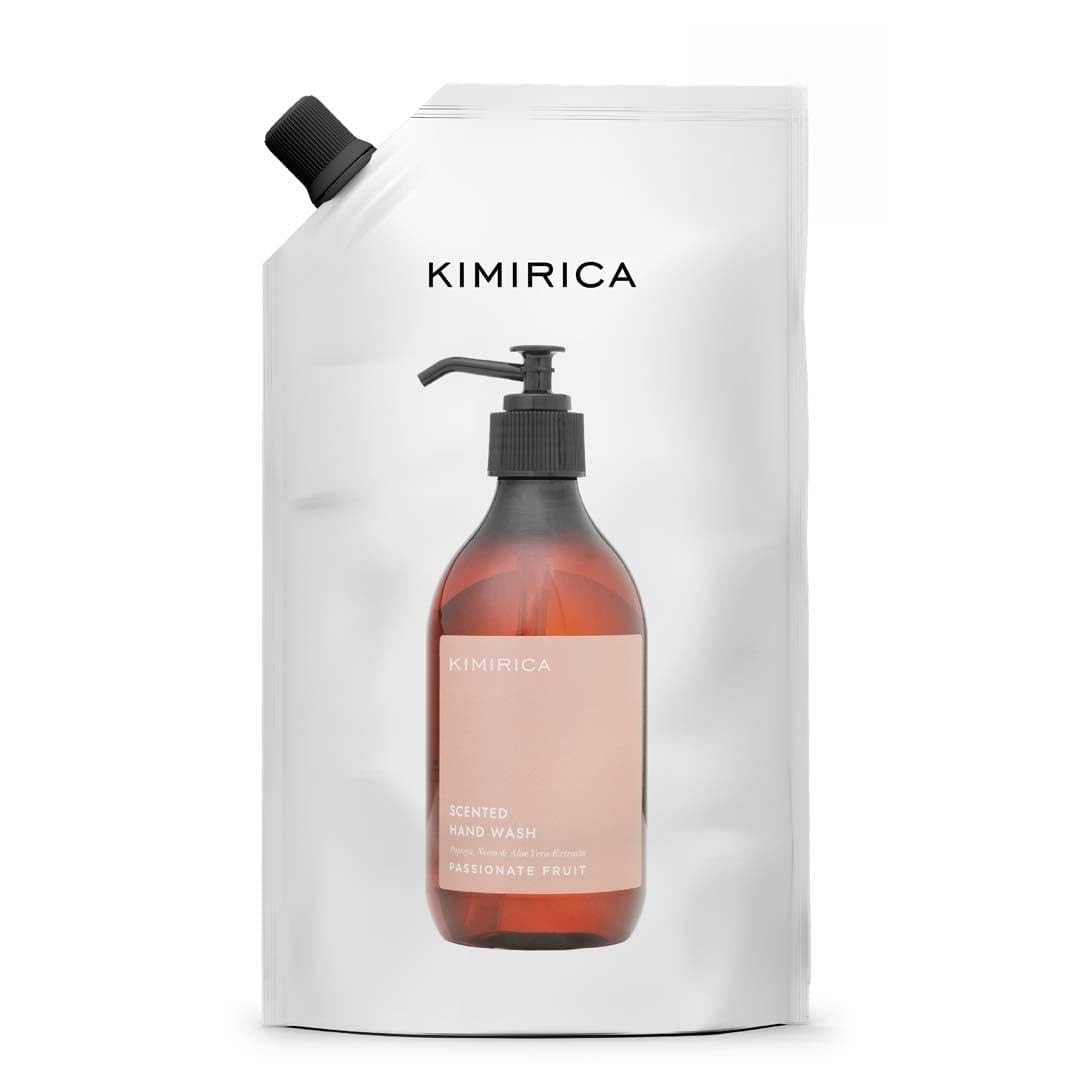 Kimirica Passionate Fruit Refill 700 ml | Papaya Apple Neroli Peach Coconut Fragrance | White Musk Base | Vegan Cruelty Free Paraben Free SLS Free Silicone Free | Naturally Derived Ingredients-image-26