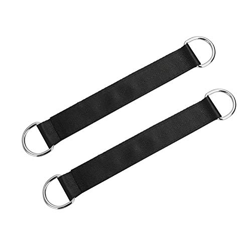 Fivela de barra horizontal, Andoer Conjunto de alças de conectores para equipamentos de ginástica e